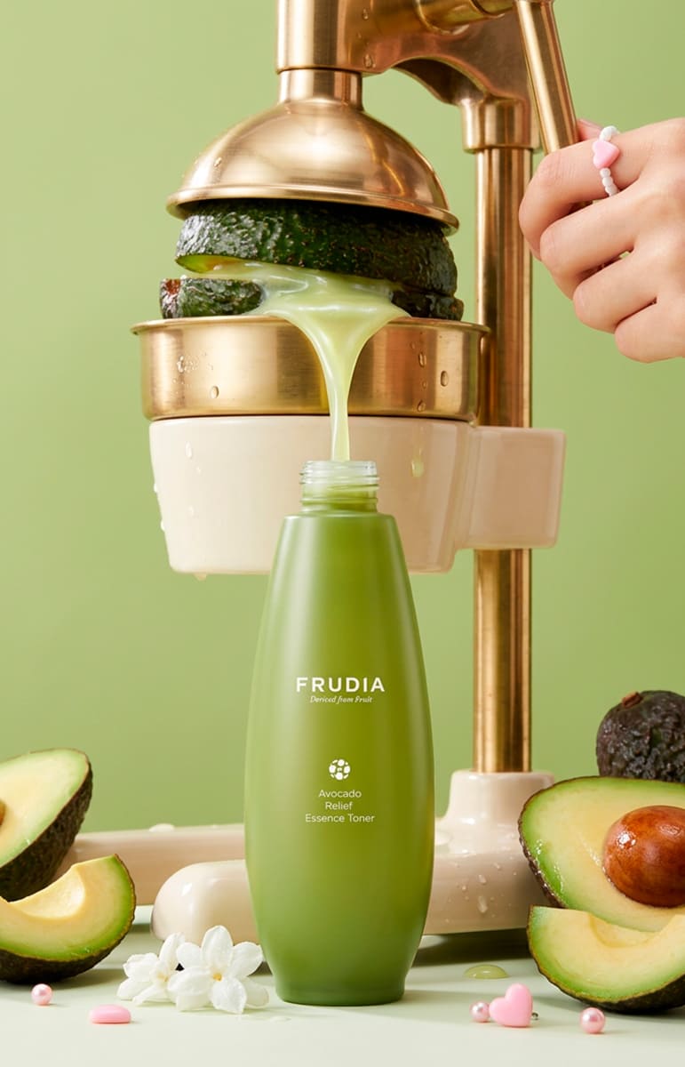 Extracción de jugo de aguacate