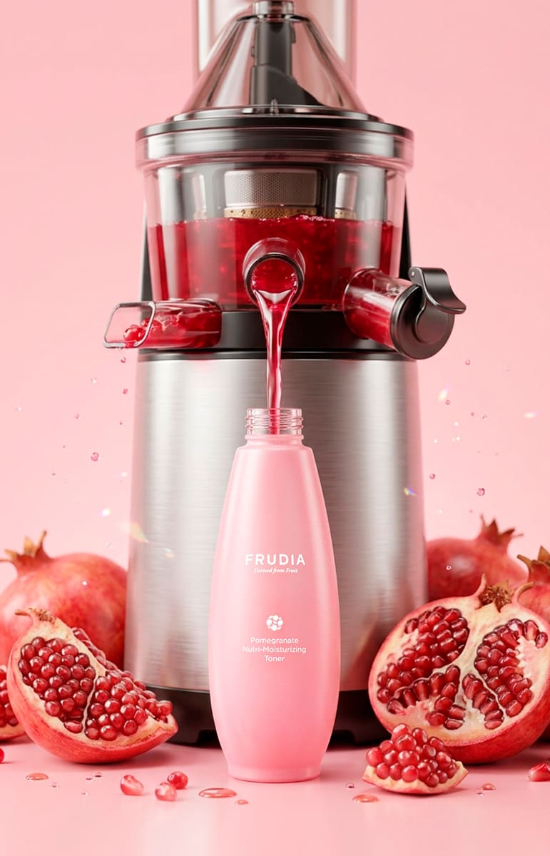 Extracción de jugo de granada