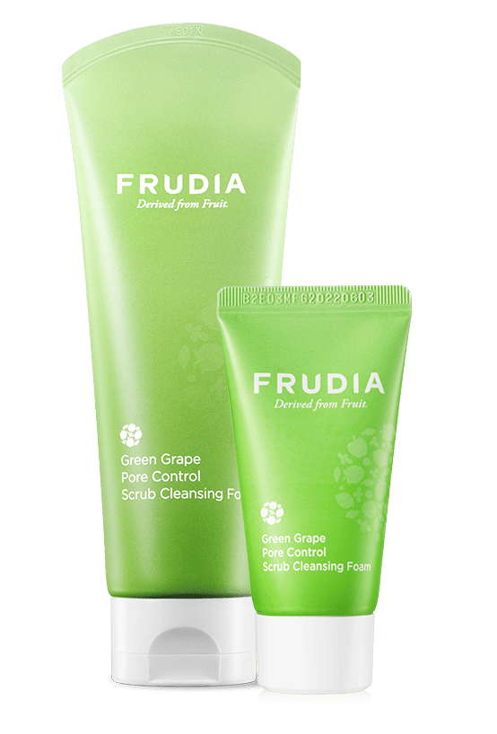 Green Grape Pore Control Scrub Cleansing Foam